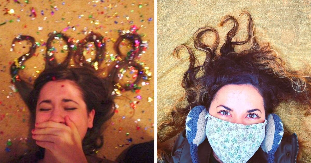 This Woman Has Been Taking an Unusual Picture of Herself on New Year’s Day for 15 Years