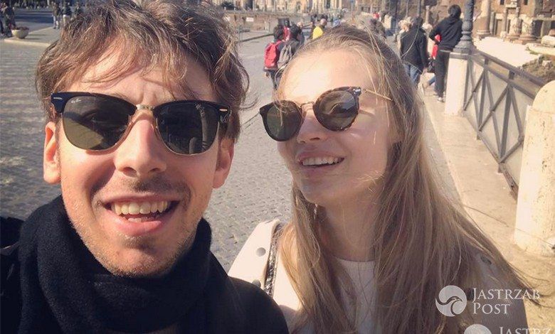 Alex Przetakiewicz i Magdalena Frąckowiak na wakacjach