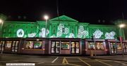 Dublin rozświetlony zielenią z okazji dnia św. Patryka.