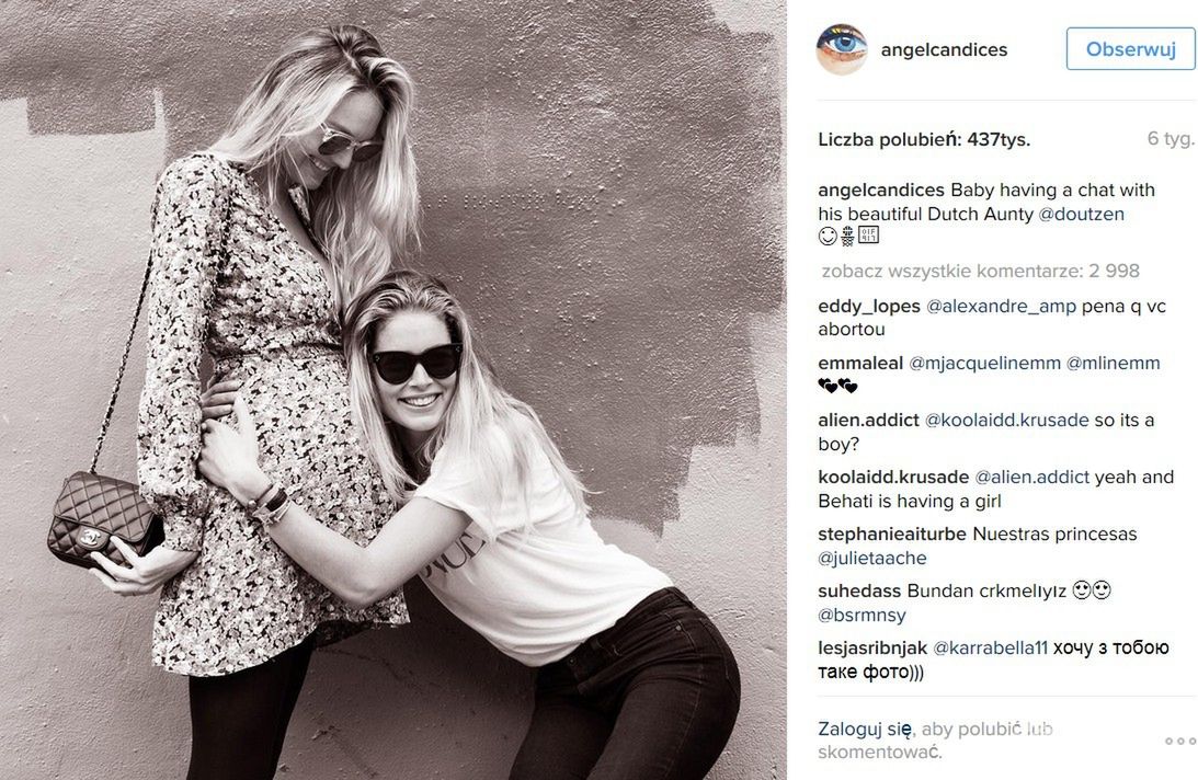 Candice Swanepoel jest w ciąży