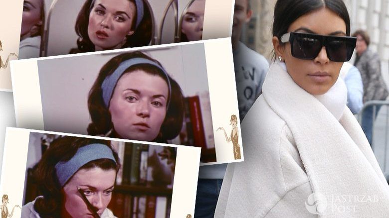 Makijaż retro w stylu lat 60.