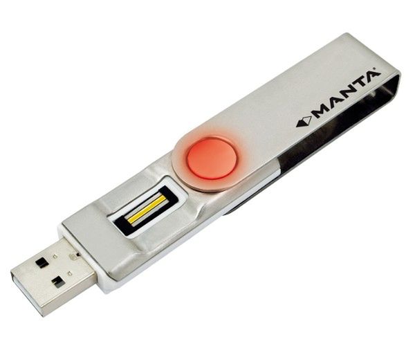 Pendrive z czytnikiem linii papilarnych