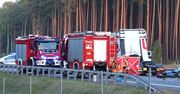 Tragiczny wypadek w Lubuskiem. Dwie osoby zginęły w wyniku czołowego zderzenia osobówki z ciężarówką