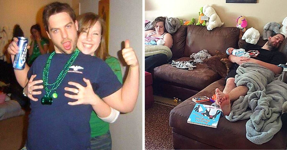 21 Tired Parents Who Show Their Lives Turned Upside Down After Having Kids