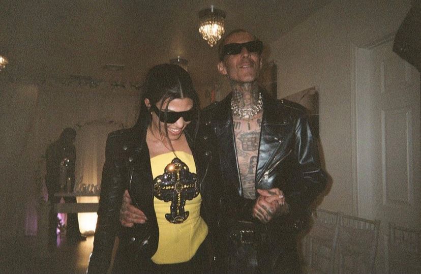 Kourtney Kardshian i Travis Barker - ślub | fot. Instagram.com/kourtneykardash