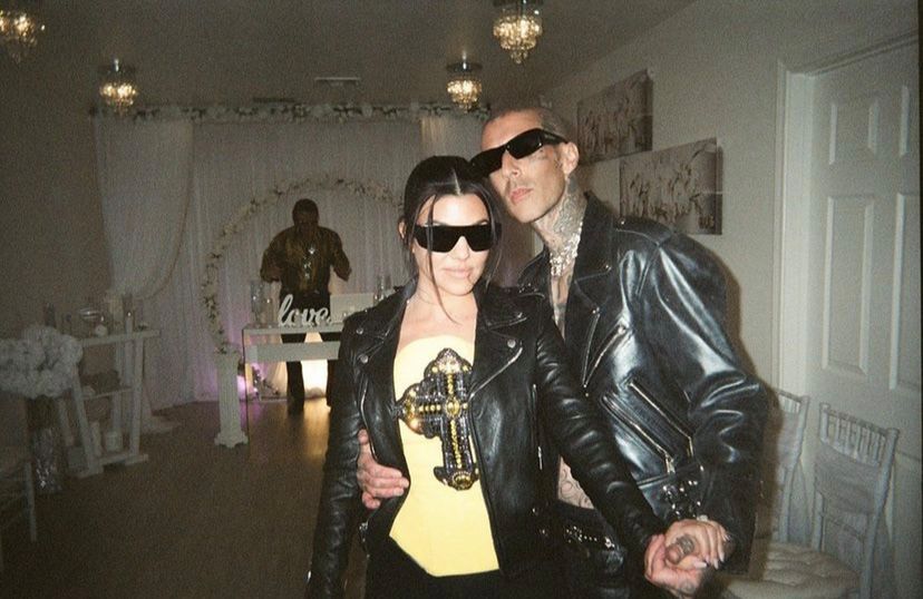 Kourtney Kardshian i Travis Barker - ślub | fot. Instagram.com/kourtneykardash