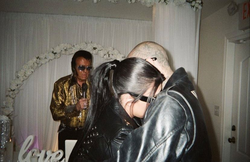 Kourtney Kardshian i Travis Barker - ślub | fot. Instagram.com/kourtneykardash