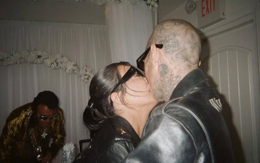 Kourtney Kardshian i Travis Barker - ślub | fot. Instagram.com/kourtneykardash