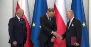 Prezydent wręczył akty powołania marszałkom seniorom sejmu i senatu