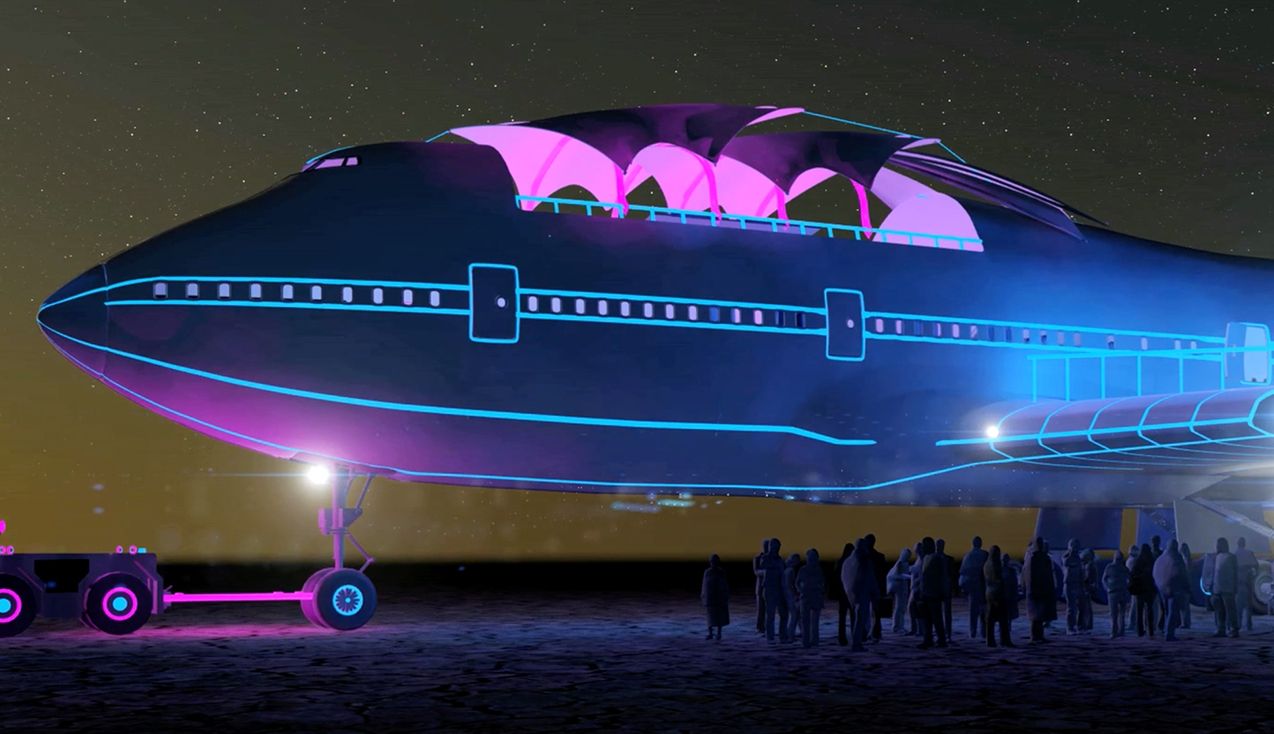 Ambitny projekt czy szaleństwo? Imprezownia z Boeinga