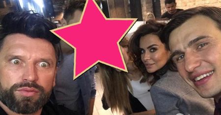 Natalia Siwiec z ukochanym i Jarosław Bieniuk na kolacji w restauracji Mateusza Gesslera. Towarzyszył im znany gwiazdor