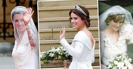 Księżniczka Eugenia wybrała kwiaty, a Kate i Diana? Czym było "coś niebieskiego" na królewskich ślubach?