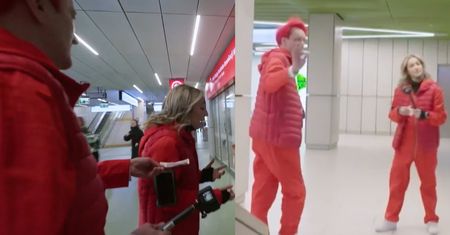 Michał Wiśniewski zaliczył wtopę w metrze. Nawet Fabienne była zdumiona. Mamy nagranie z całej sytuacji [WIDEO]