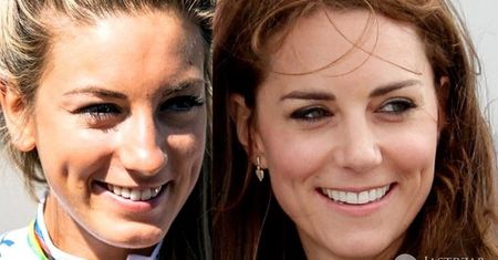 Kate Middleton ma sobowtóra? Francuska kolarka wygląda niemal identycznie!