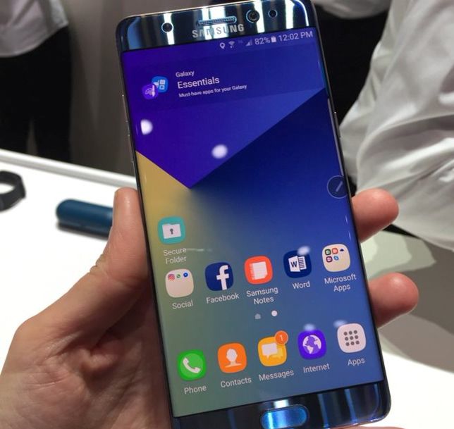 Internet śmieje się z płonącego Samsunga Galaxy Note 7