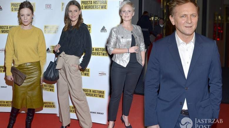 gwiazdy na premierze filmu "Prosta historia o morderstwie"