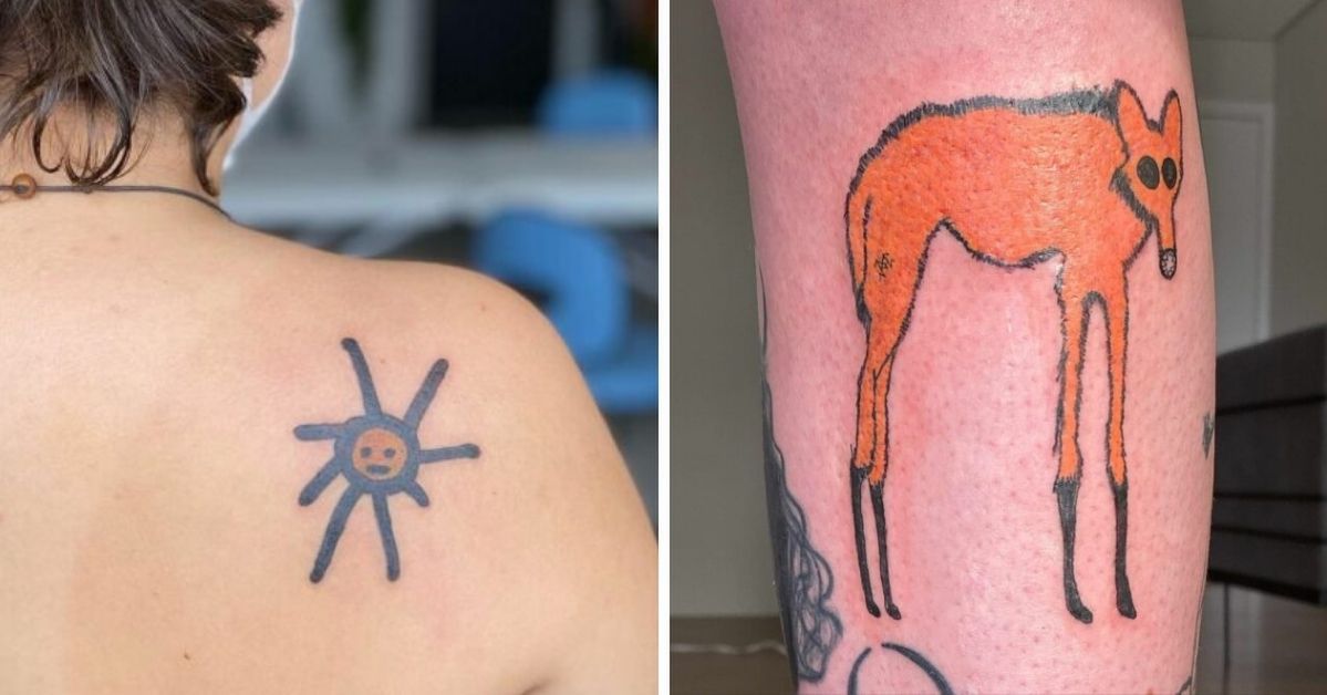 20 Terrible Tattoos. The Artist Proves That You Don’t Need a Talent to Draw to be in the Industry