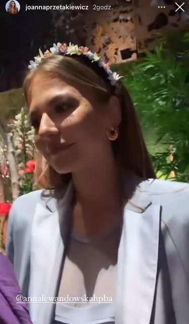 Anna Lewandowska na kolacji charytatywnej w Warszawie