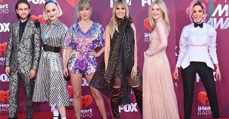 Plejada gwiazd na gali iHeartRadio Music Awards 2019: Taylor Swift, Halsey, Elle Fanning, Katy Perry, Zedd, Heidi Klum