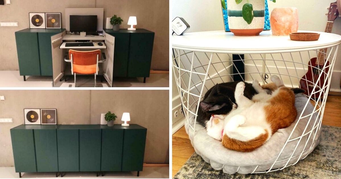 19 osób, które mają żyłkę majsterkowicza prezentują przeróbki mebli Ikea