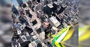 Nie dla tych z lękiem wysokości! Prace konserwatorskie na szczycie Chrysler Building w Nowym Jorku