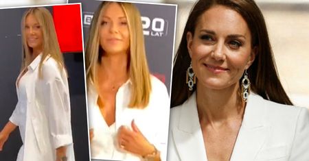 Księżna Kate i Małgorzata Rozenek w tym samym czasie pojawiły się w podobnych stylizacjach. Obie pokochały ten sam trend
