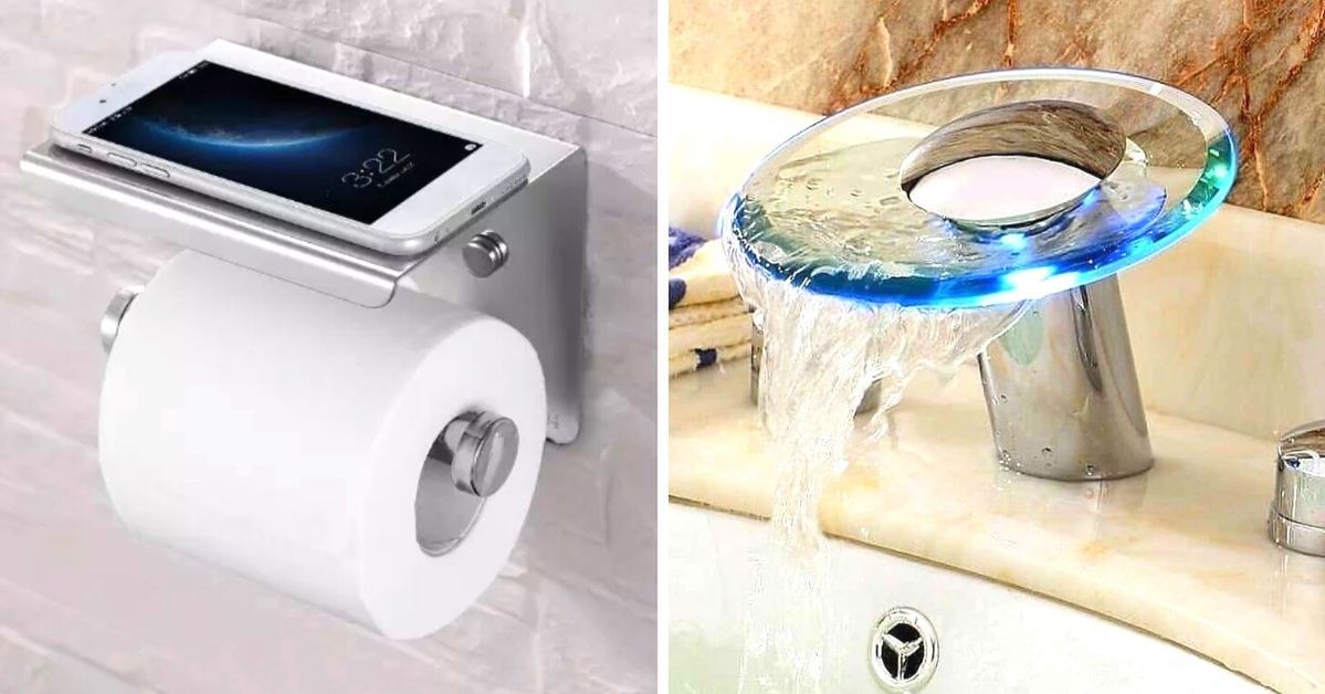 15 Eye-Catching Gadgets That Will Turn Any Bathroom Into a Comfortable Home Spa