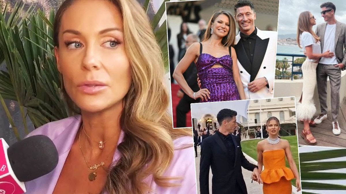 Małgorzata Rozenek o stylizacjach Ani Lewandowskiej w Cannes