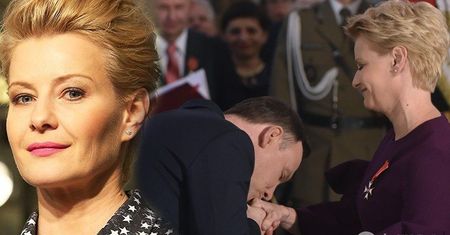 Małgorzata Kożuchowska w wymowny sposób komentuje odznaczenie od Andrzeja Dudy: "Może ktoś będzie chciał, żebym..."