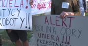 “Chcemy prawdy!” Protest mieszkańców i przedsiębiorców znad Odry