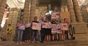 “Truciciele, kłamcy!” – spotkaniu ministrów Polski i Niemiec towarzyszył protest z udziałem polityków opozycji