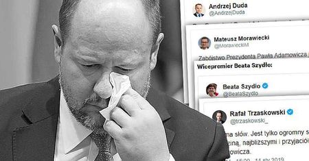 Gwiazdy i politycy żegnają Pawła Adamowicza. Najbardziej poruszający jest wpis Andrzeja Dudy