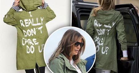 Cały świat oszalał na punkcie kurtki Melanii Trump z kontrowersyjnym napisem! Kupiła ją w Zarze i zapłaciła niewiele