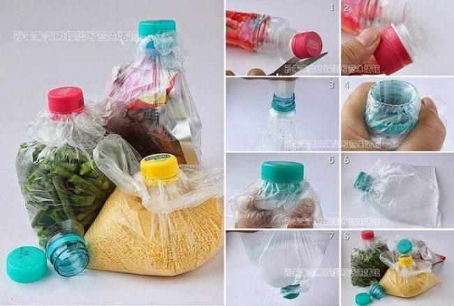 My też byliśmy w szoku, że w ten sposób można wykorzystać element plastikowej torebki.