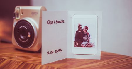 Instaxowe zrób to sam - zaproszenie