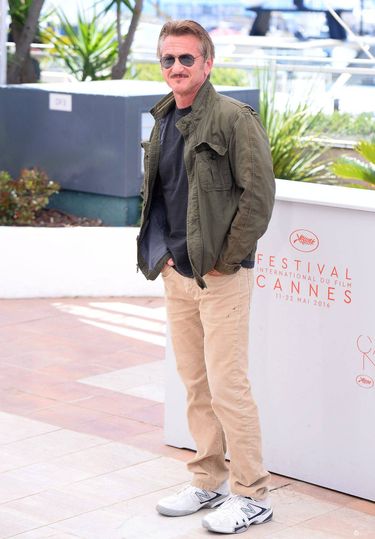 Sean Penn, sesja zdjęciowa twórców filmu "The Last Face" na festiwalu w Cannes 2016 (fot. ONS)