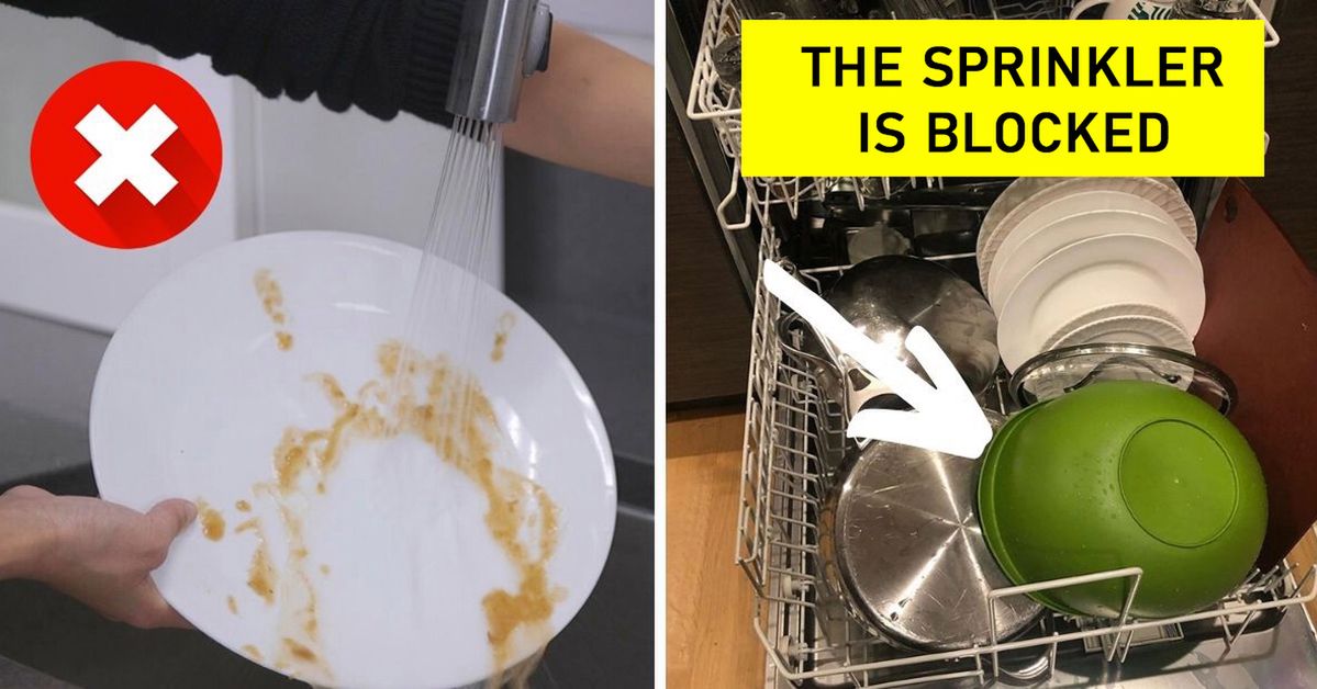 6 Most Common Mistakes We Make While Using Dishwashers