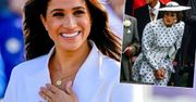 Meghan Markle w stylizacji inspirowanej księżną Dianą. Nie tylko to u niej podpatrzyła. O jednym geście szczególnie rozpisują się tabloidy