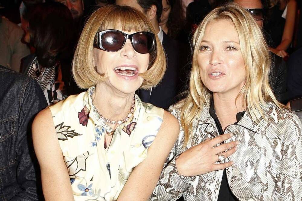 Anna Wintour Kate Moss
Fot.