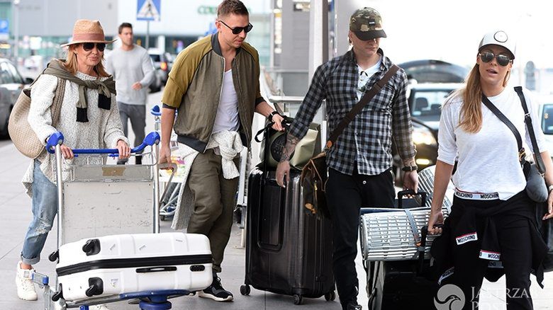 Gwiazdy Azja Express przed wylotem do Azji