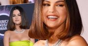 Selena Gomez na AMAs w mini, z której prawie wyskoczył jej biust. Wyglądała bardzo apetycznie