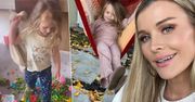 Asha nieźle narozrabiała w salonie, a potem zaśpiewała. Córeczka Joanny Krupy cieszy się beztroskim dzieciństwem. Cudnie!