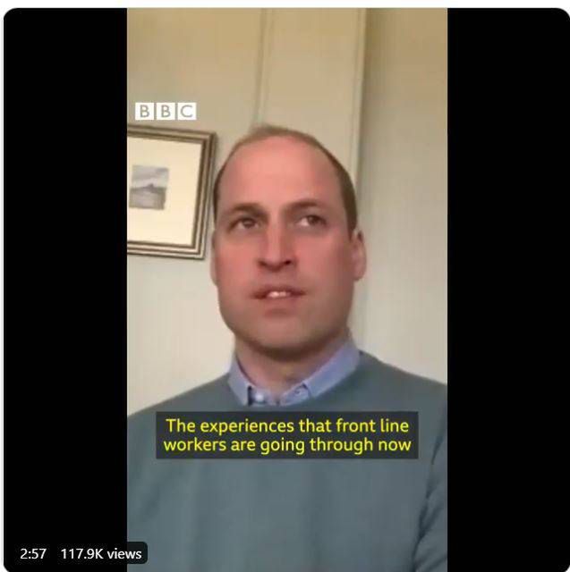 William podczas wywiadu dla BBC