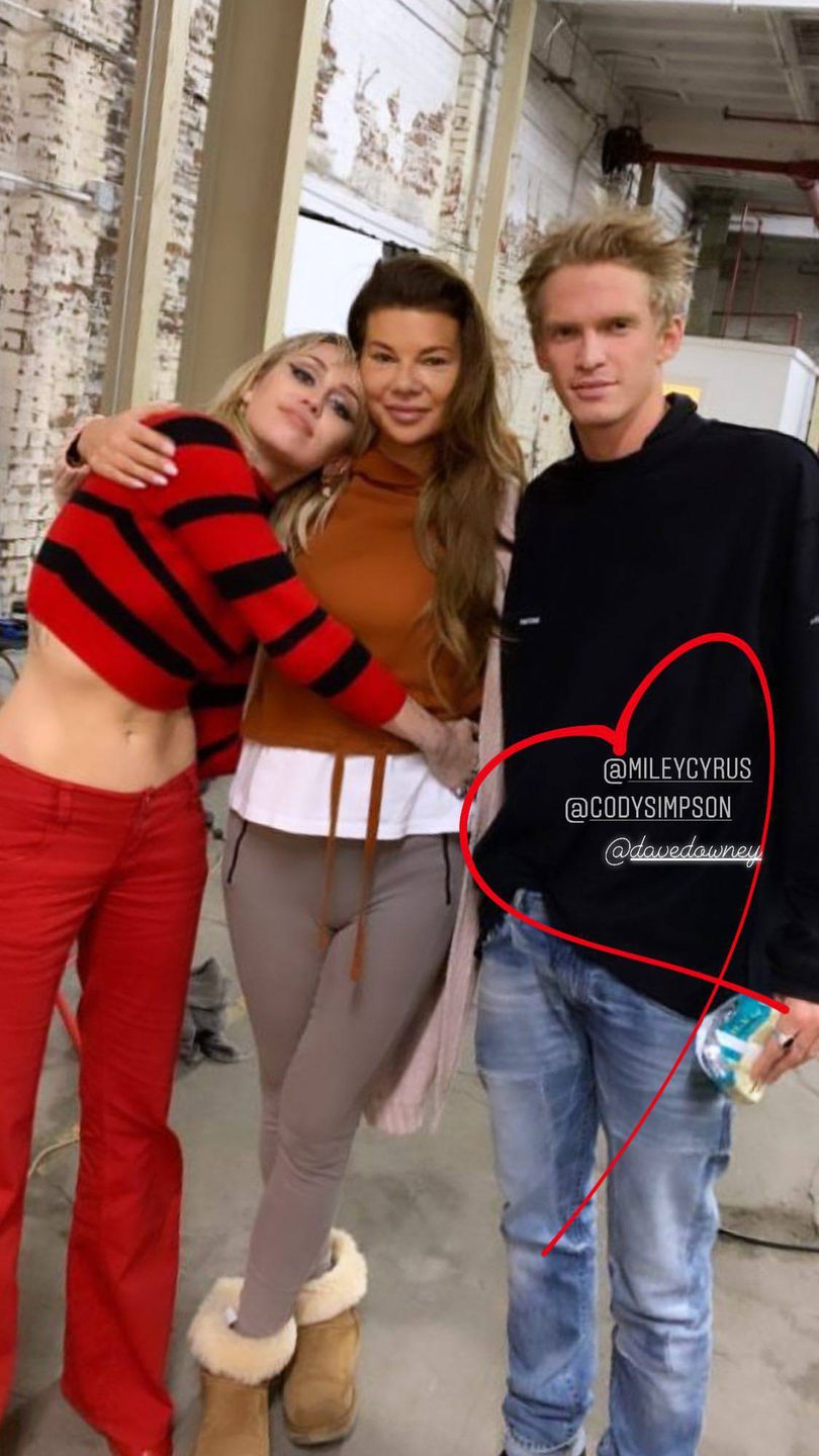 Edyta Górniak, Miley Cyrus i Cody Simpson
