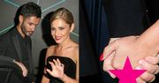 Cheryl Cole pierwszy raz jako żona! Zobaczcie zdjęcia z przyjęcia weselnego. Pokazała ogromny, niesamowicie drogi pierścionek i...