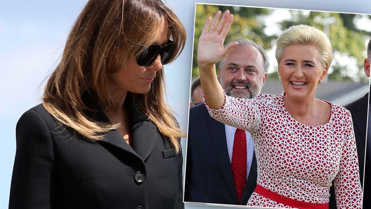 Agata Duda w USA szaleje ze stylizacjami. Nie tylko przyćmiła Melanię Trump, ale także zachwyciła internautów