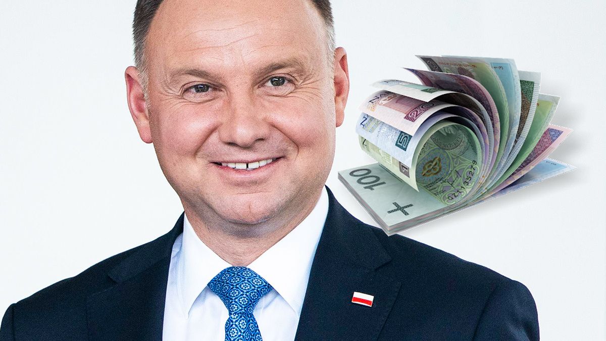 Andrzej Duda będzie zarabiać jeszcze więcej. Prezydent otrzymał 7 tys. zł podwyżki. Na jego konto wpłynie zawrotna kwota