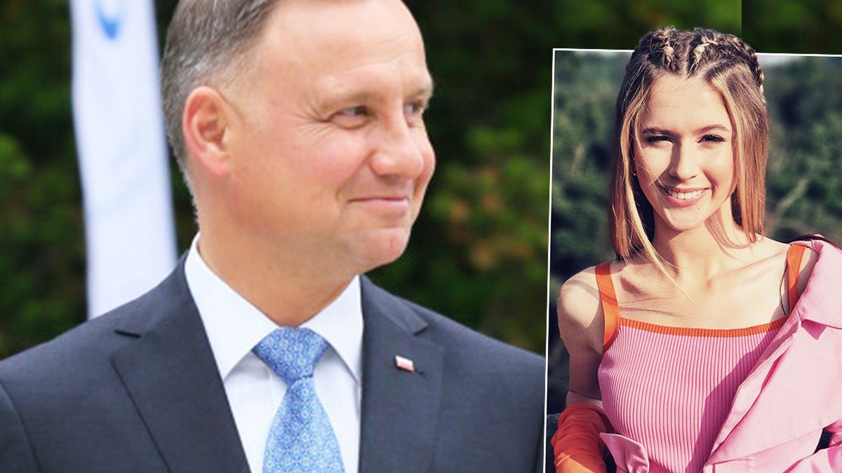 Andrzej Duda i Roksana Węgiel