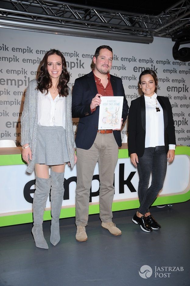 Anna Wendzikowska i Anna Mucha - spotkanie z autorem książki ,,O króliku, który chce zasnąć", Empik 2015