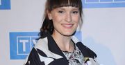 Bovska w intrygującym płaszczu na konferencji prasowej festiwalu w Opolu 2016. Postawiła na polską markę